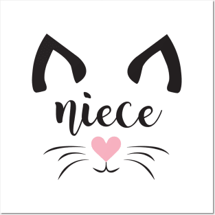 Cute Cat Niece Posters and Art